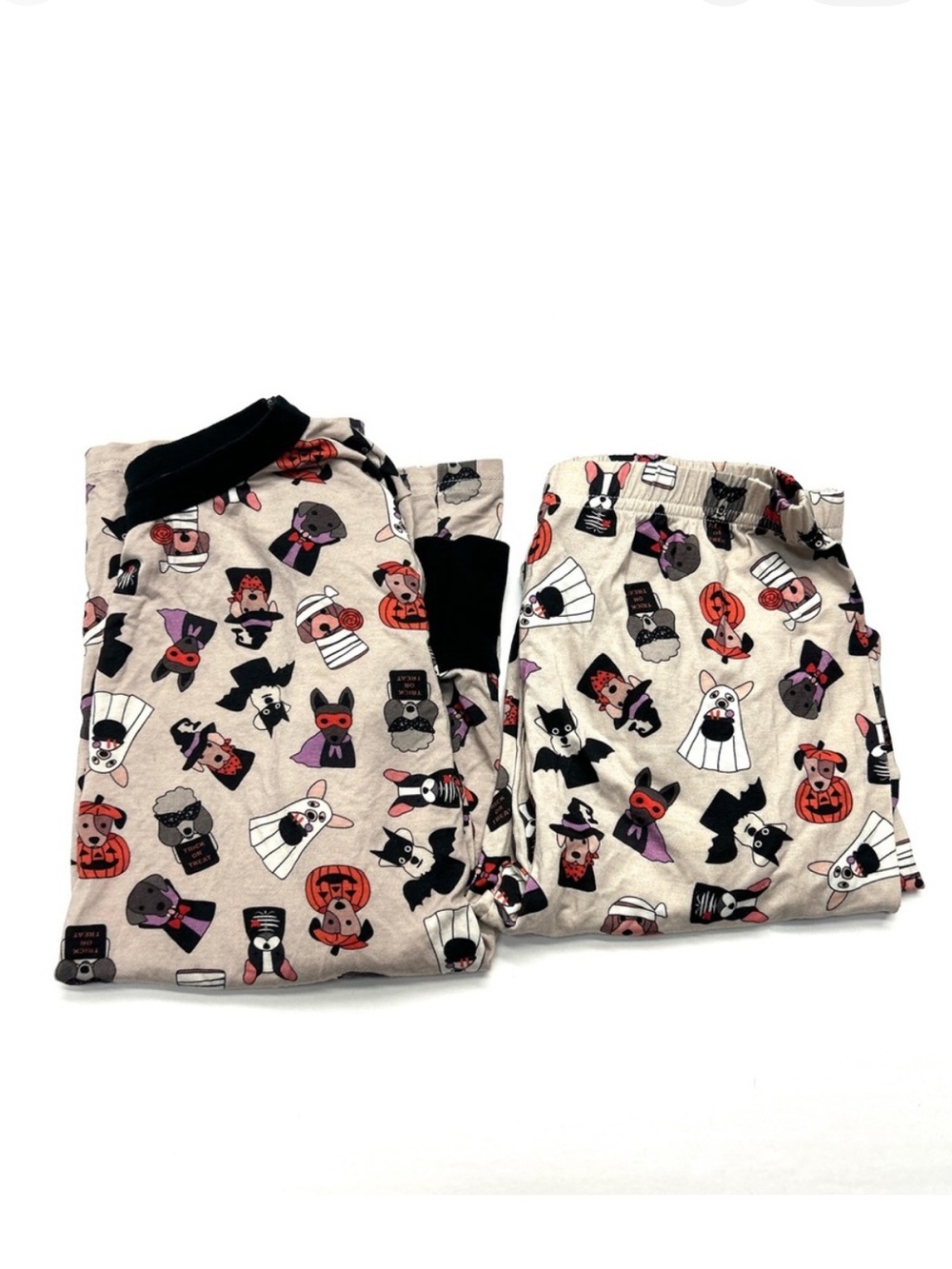 5/$25 Nora Madison Halloween Dogs Spooky Bamboo Pajamas 12/13